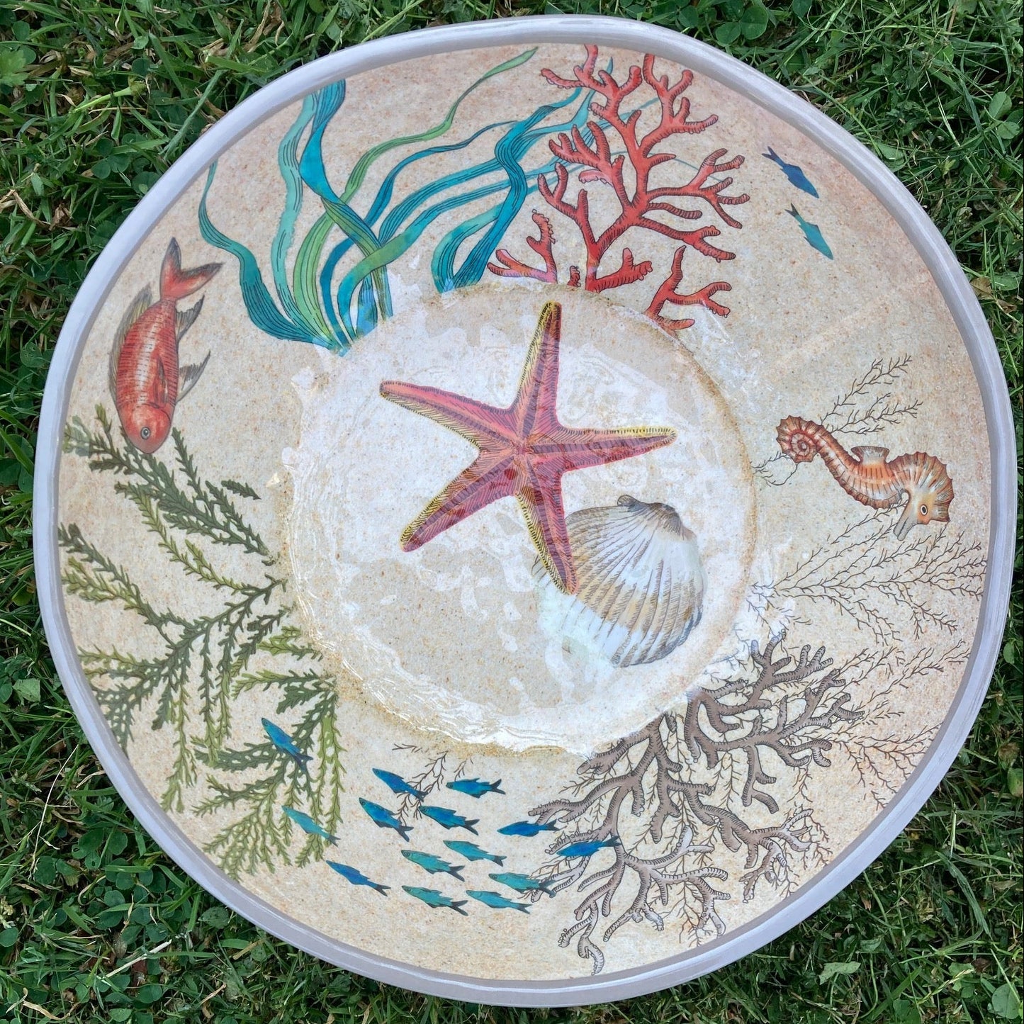 Melamine Salad Bowls - Sealife (small)