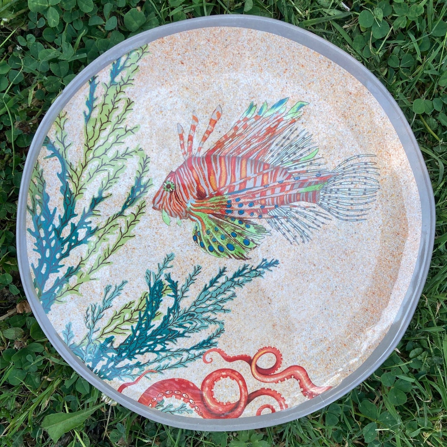 Small Melamine Salad Plates - Sealife (pair)