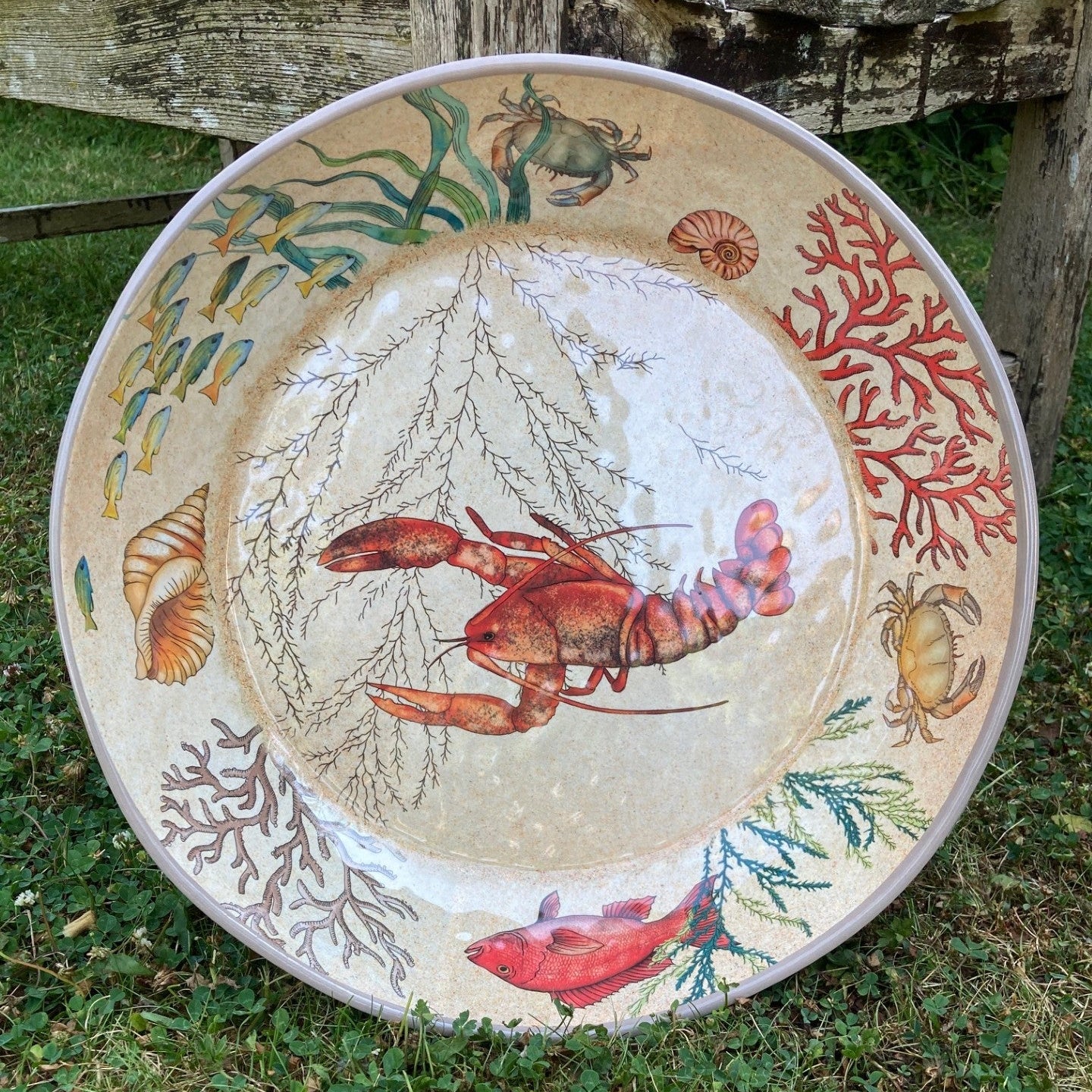 Melamine Pasta/Fruit Bowl - Sealife