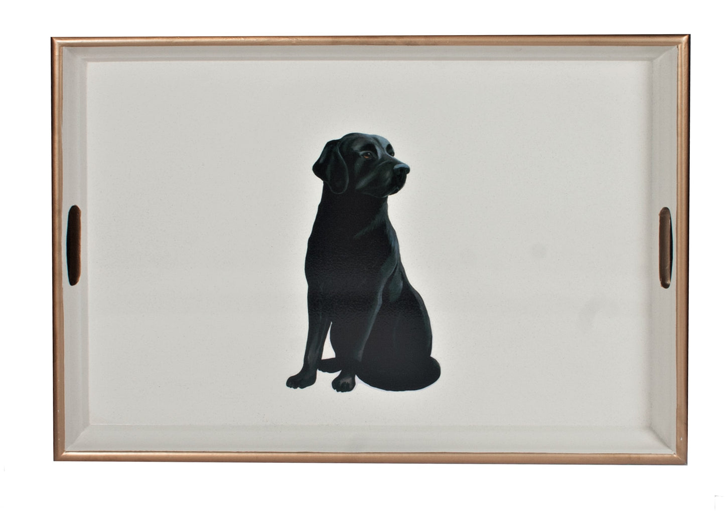 Large Rectangular Tray: Labrador