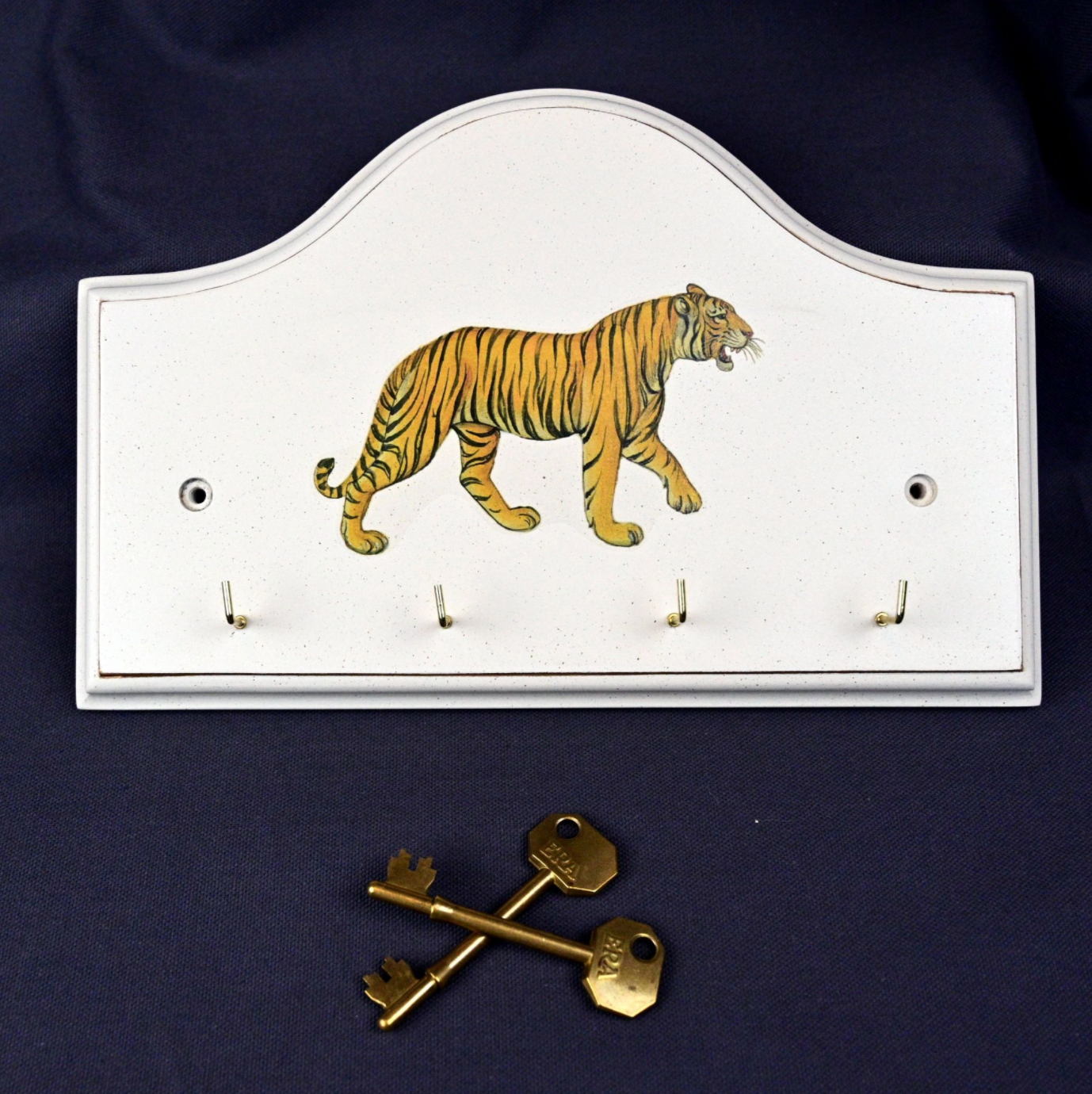 Key/Dog Lead Holder: Tiger