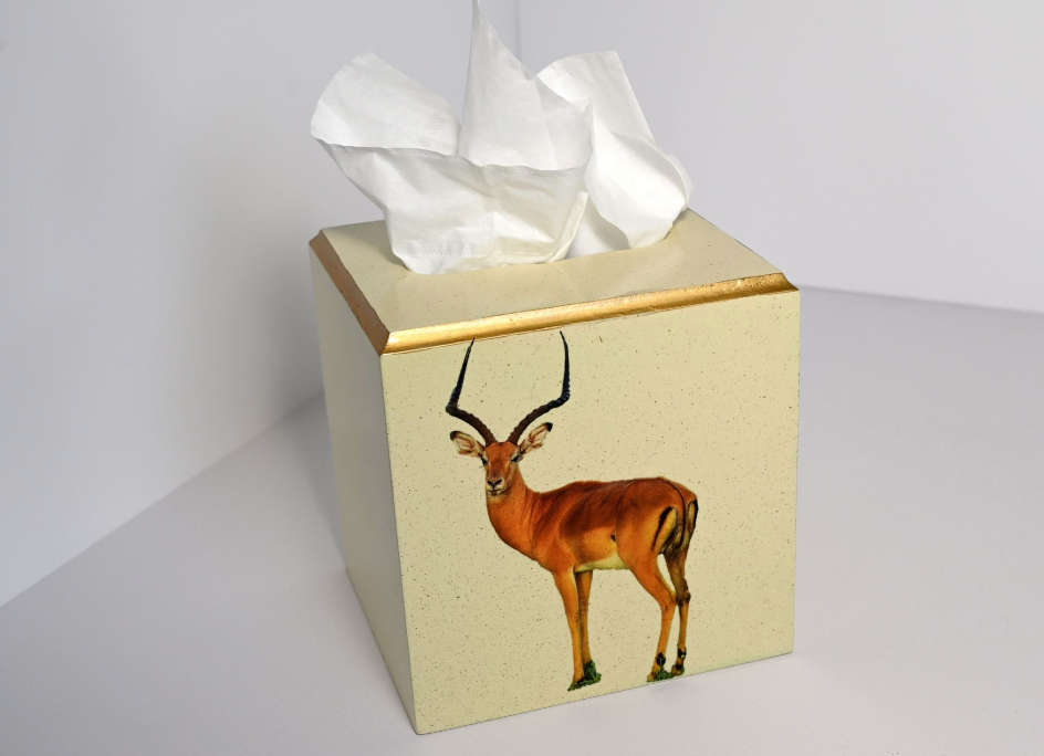 Square Tissue Box Cover: Impala