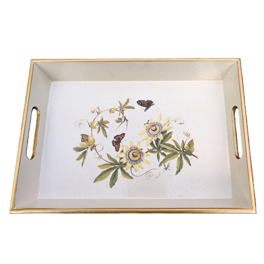 Drinks Tray, Passion Flower