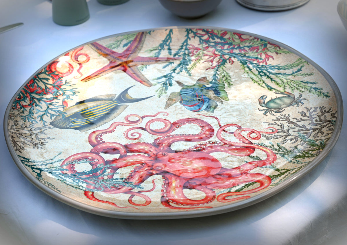 Melamine Platter - Sealife