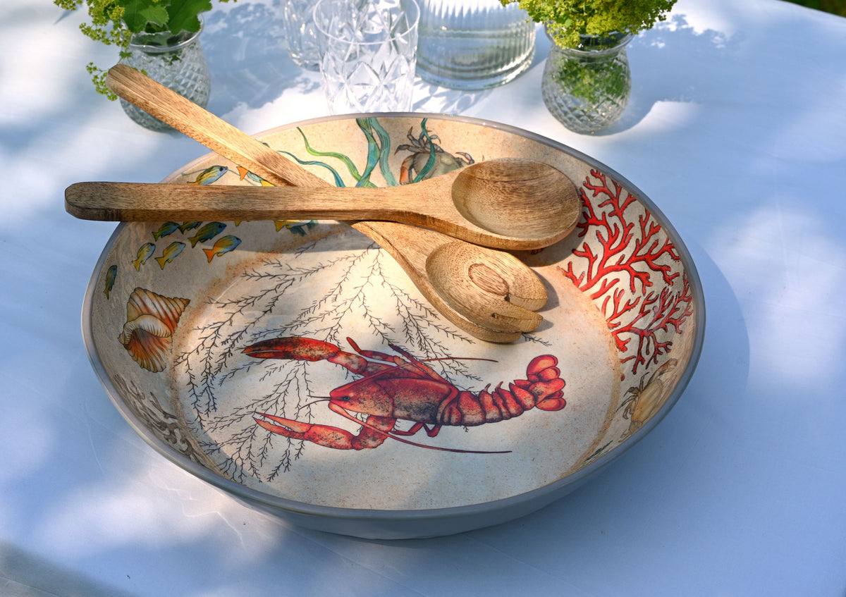 Melamine Pasta/Fruit Bowl - Sealife