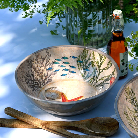 Melamine Salad Bowls - Sealife (small)