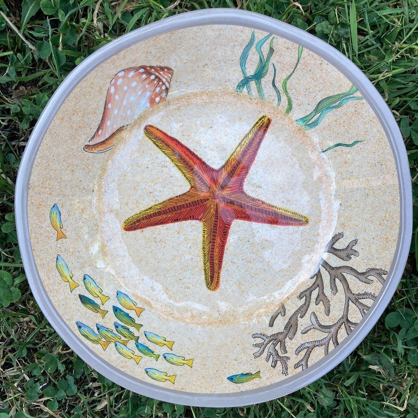 Small Melamine Bowls - Starfish (pair)