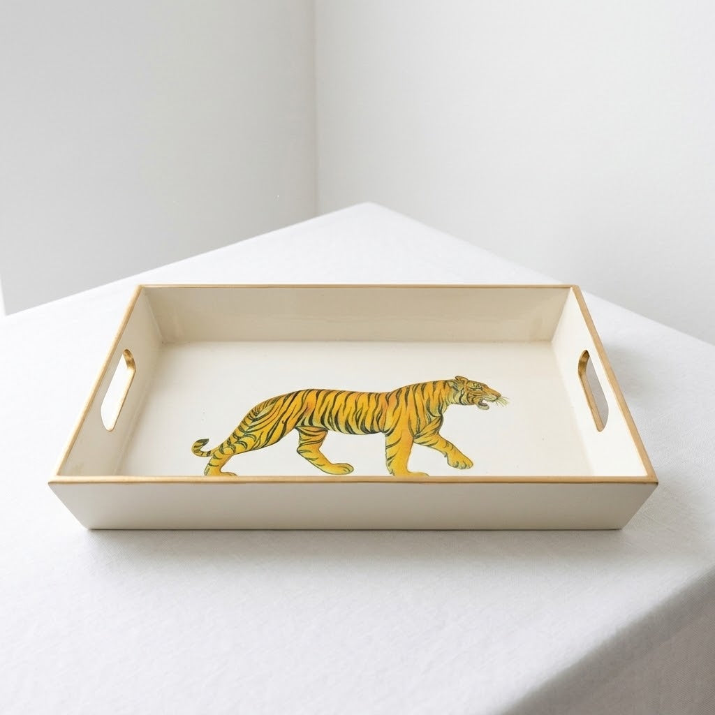Drinks Tray, Tiger