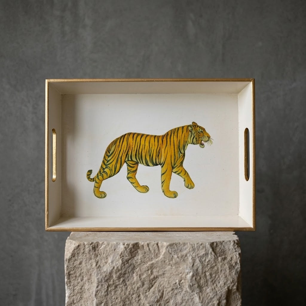 Drinks Tray, Tiger