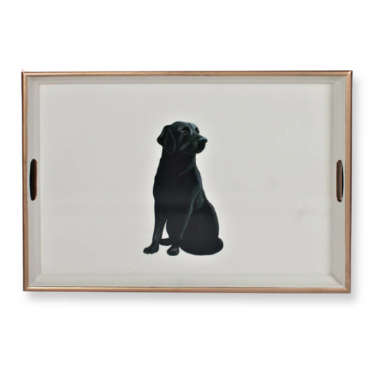 Large Rectangular Tray:  Labrador