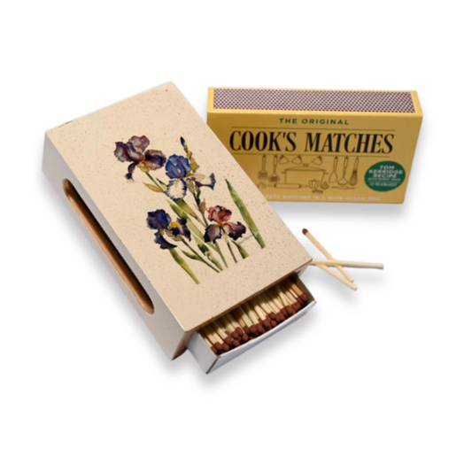 Standard Wooden Matchbox Cover with matches: Iris