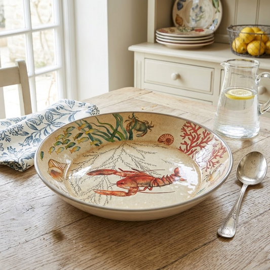 Melamine Pasta/Fruit Bowl - Sealife