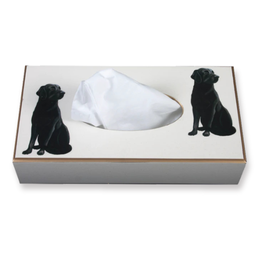 Rectangular Tissue Box cover: Labrador