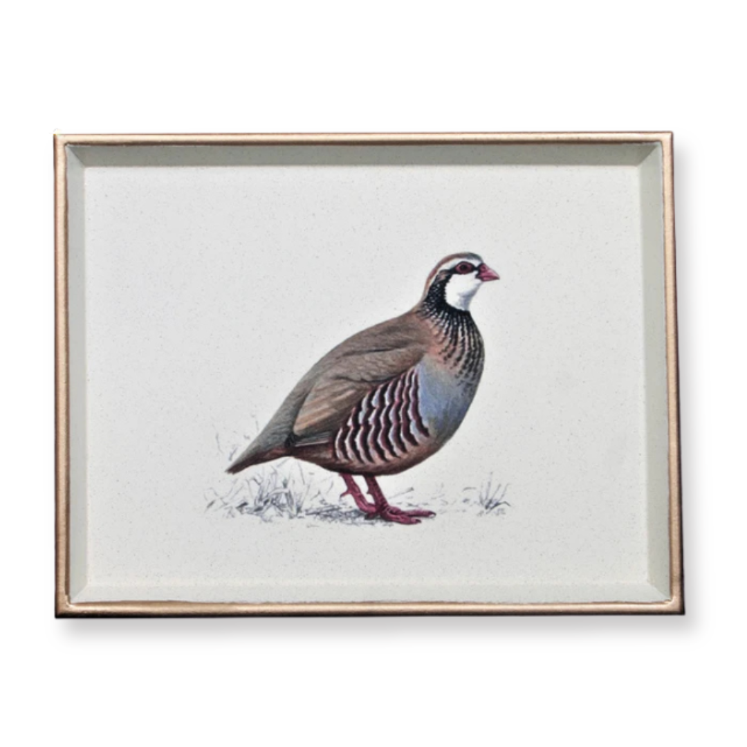 Vanity Tray: Partridge