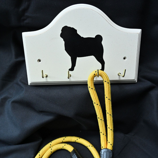 Dog Lead Hooks: Pug