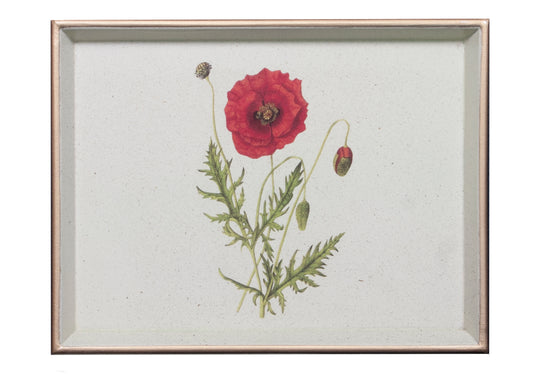 Vanity Tray: Poppy