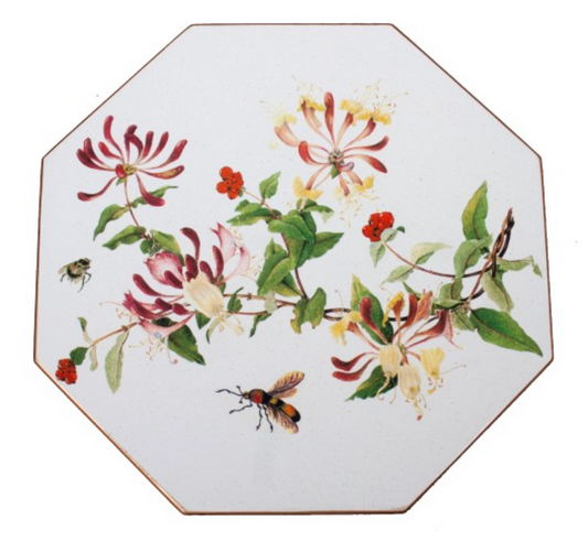 Octagonal Tablemats Set of 4 (boxed): Honeysuckle