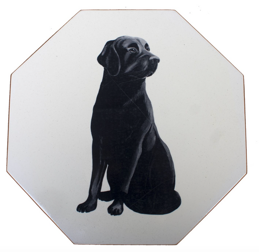 Octagonal Tablemats Set of 4 (boxed): Labrador