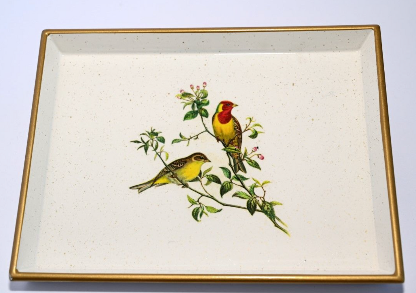 Vanity Tray: Oriental Songbirds