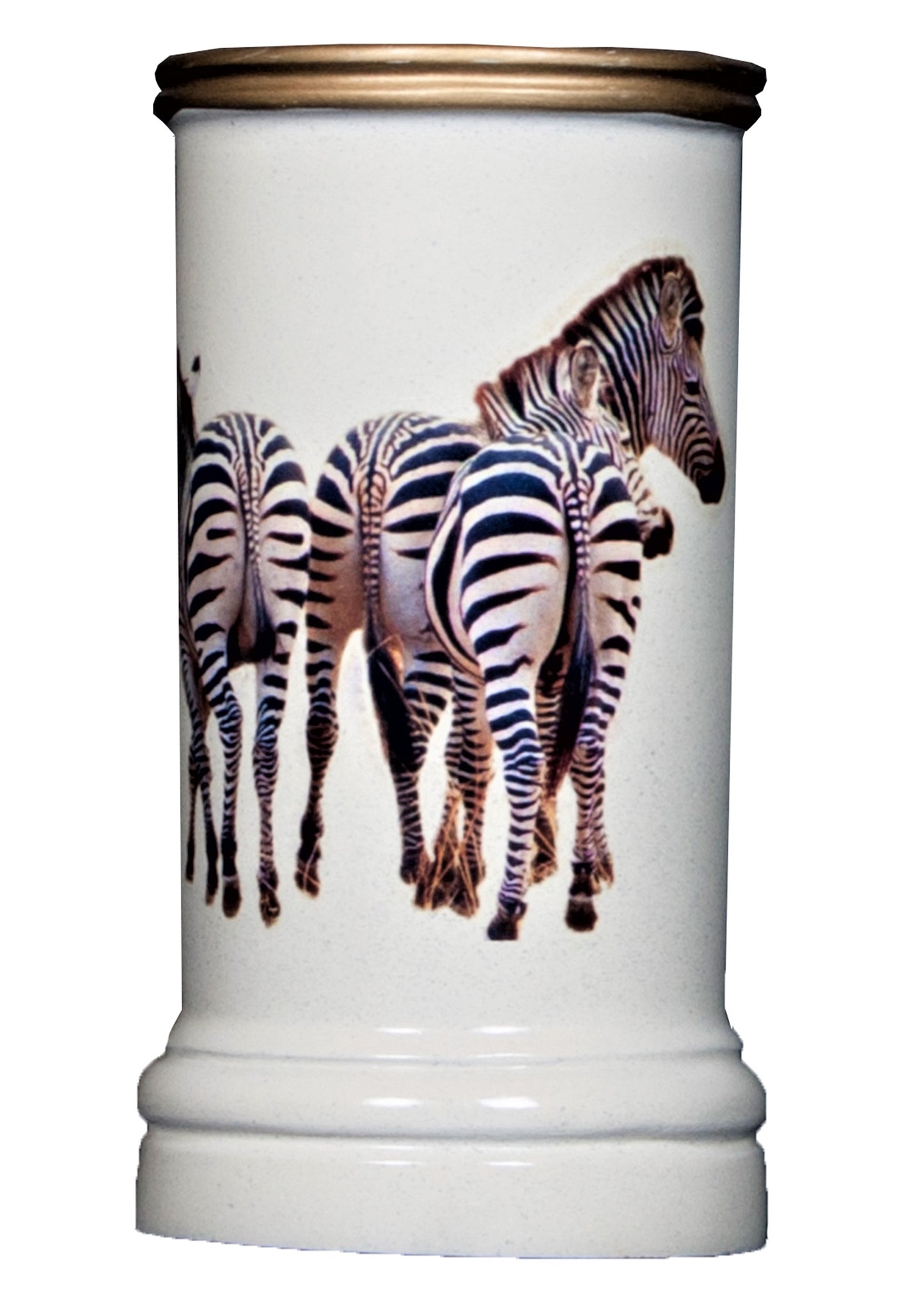 Spill Vase: Zebra
